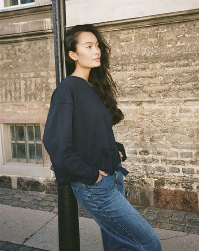 Sheela Drawstring Sweatshirt - Rabens Saloner